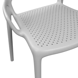 Scaun pentru gradina Deco Tina DC-226 Grey flexmag.md