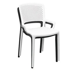 Scaun pentru gradina Deco Tina DC-226 White flexmag.md