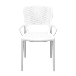 Scaun pentru gradina Deco Tina DC-226 White flexmag.md