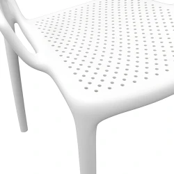 Scaun pentru gradina Deco Tina DC-226 White flexmag.md