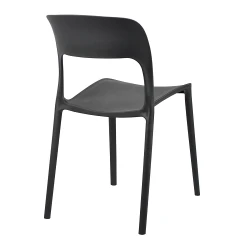 Scaun pentru gradina Deco Vigo Black flexmag.md