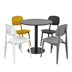 Стул садовый Deco Vitality 86F черный flexmag.md