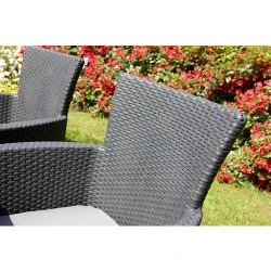 Scaun pentru gradina Keter Iowa Graphite-Gray (215526) flexmag.md