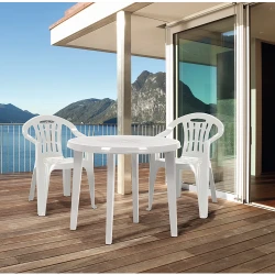 Стул садовый Keter Mallorca White (220598) flexmag.md