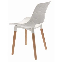 Scaun scandinav Jumi Davis SD-939639, Alb flexmag.md