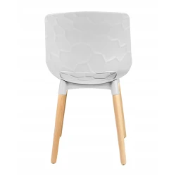 Scaun scandinav Jumi Davis SD-939639, Alb flexmag.md