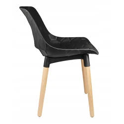 Scaun scandinav Jumi Davis SD-939660, Negru flexmag.md