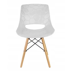 Scaun scandinav Jumi Lars SD-939677, Alb flexmag.md