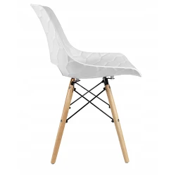 Scaun scandinav Jumi Lars SD-939677, Alb flexmag.md