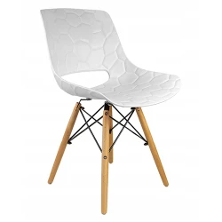 Scaun scandinav Jumi Lars SD-939677, Alb flexmag.md