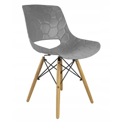 Scaun scandinav Jumi Lars SD-939684, Gri flexmag.md