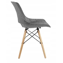Scaun scandinav Jumi Lars SD-939684, Gri flexmag.md