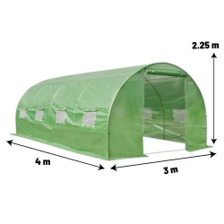 Sera pentru gradina Demetra 4 m-3 m-2.25 m flexmag.md