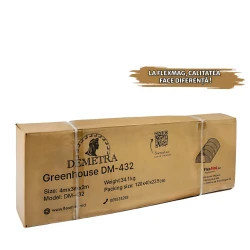 Seră pentru grădină Demetra 4m-3m-2m flexmag.md