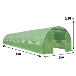 Sera pentru gradina Demetra 8 m-3 m-2.25 m flexmag.md