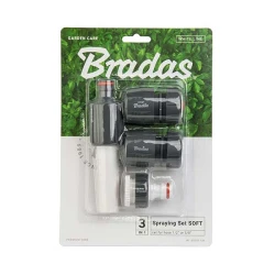 Set 4 conectori de gradina Bradas WHITE LINE SOFT 1-2" flexmag.md