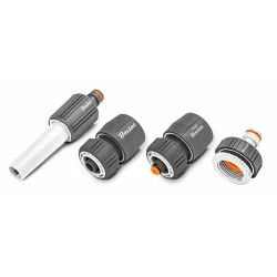 Set 4 conectori de gradina Bradas WHITE LINE SOFT 1-2" flexmag.md