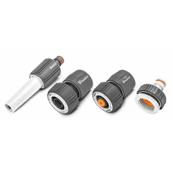 Set 4 conectori de gradina Bradas WHITE LINE SOFT 3-4" flexmag.md