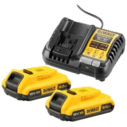 Комплект аккумулятор + зарядное устройство DeWALT DCB1104D2-QW flexmag.md