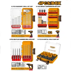 Набор сверл и буровых долот Ingco COS26068 flexmag.md