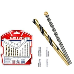 Set burghie si biți Emtop ECBDB1901 flexmag.md