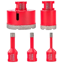 Набор алмазных сердечников Red Technic RTZOD0045 flexmag.md