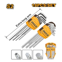 Набор шестигранных ключей Ingco HHKSET0181 flexmag.md