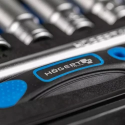 Set chei tubulare cu clichet Hoegert HT1R465 flexmag.md