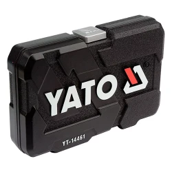 Набор торцевых ключей Yato YT14461 с трещоткой flexmag.md