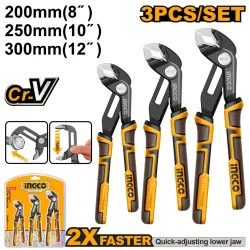 Комплект плоскогубцев для инсталляторов Ingco HPPS38318 flexmag.md
