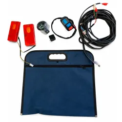 Set complet de lumini la remorca pentru motocultoare Technoworker VOR83268 flexmag.md
