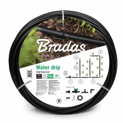 Set cu tub de picurare Bradas WATER DRIP 50 m flexmag.md