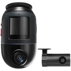 Комплект передних и задних видеорегистраторов 70mai 4K Omni X800 +задняя камера, черный flexmag.md
