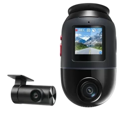 Комплект передних и задних видеорегистраторов 70mai 4K Omni X800 +задняя камера, черный flexmag.md