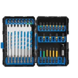Set de biti si burghie Hoegert HT1S801 flexmag.md