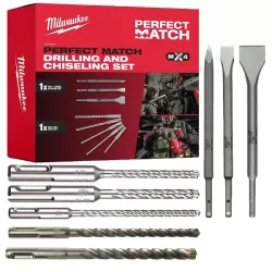 Set de burghie si dalti Milwaukee 4932492654 flexmag.md