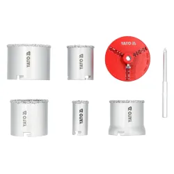Set de carote pentru beton Yato YT43920 flexmag.md