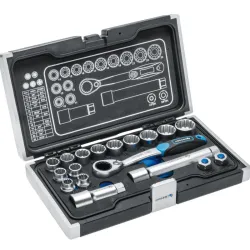 Набор торцевых ключей с трещоткой Hoegert HT1R478 flexmag.md