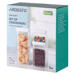 Set de containere Ardesto AR4103FT Fresh Transparent flexmag.md