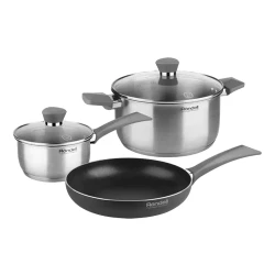 Set de cratite Rondell RDS-1604 Argintiu flexmag.md