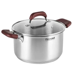 Set de cratite Rondell RDS-822, 5,6L, 24cm, Otel inoxidabil flexmag.md