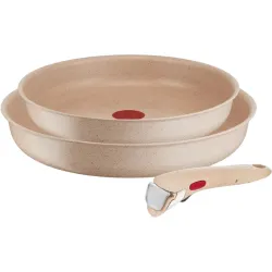 Set de cratite Tefal L7839043 Ingenio Delight Bej flexmag.md