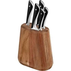 Set de Cutite Tefal K267S556, Negru - Inox flexmag.md
