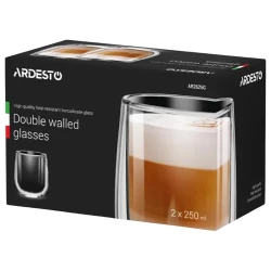 Набор стаканов Ardesto AR2625 G, 250 мл, 2 шт. flexmag.md