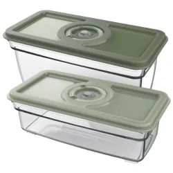 Set de recipiente vidate Electrolux EVFB1 Verde flexmag.md