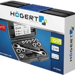 Set de unelte de mână Hoegert HT1R490 flexmag.md
