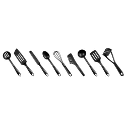 Set de ustensile de bucatarie Tefal K001S925 Bienvenue Negru flexmag.md