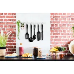 Set de ustensile de bucatarie Tefal K001S925 Bienvenue Negru flexmag.md
