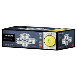 Set de vase Ardesto AR1908GGS, Otel inoxidabil flexmag.md