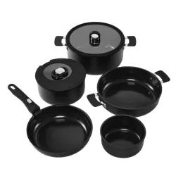 Set de vase RESTO 95800 Save & Stock Negru flexmag.md
